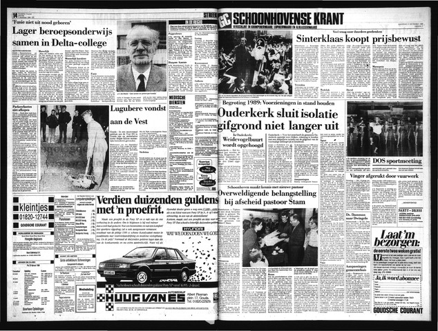 Schoonhovensche Courant 1988-12-05