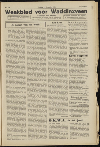 Weekblad voor Waddinxveen 1951-12-14