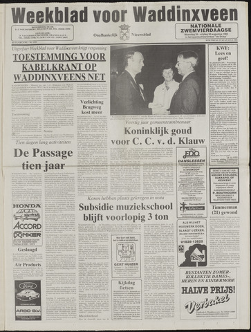 Weekblad voor Waddinxveen 1985-08-21