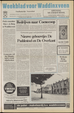 Weekblad voor Waddinxveen 1979-09-26