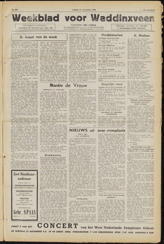 Weekblad voor Waddinxveen 1956-11-23