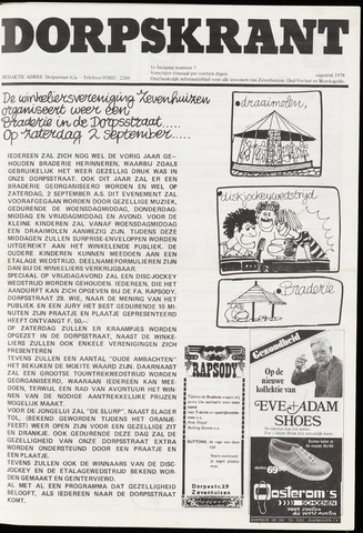 Dorpskrant 1978-08-11