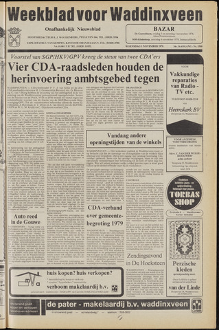 Weekblad voor Waddinxveen 1978-11-01