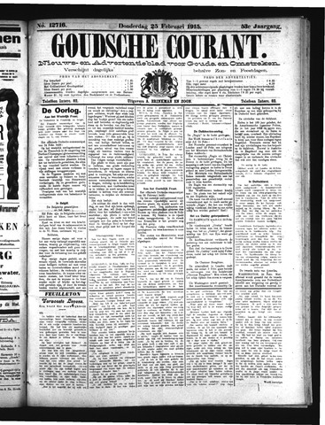 Goudsche Courant 1915-02-25