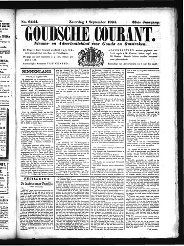 Goudsche Courant 1894-09-01