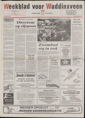 Weekblad voor Waddinxveen 1990-11-07