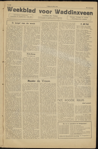 Weekblad voor Waddinxveen 1954-05-28