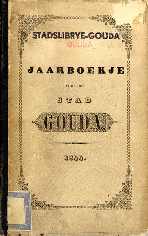 Adresboeken Gouda 1844
