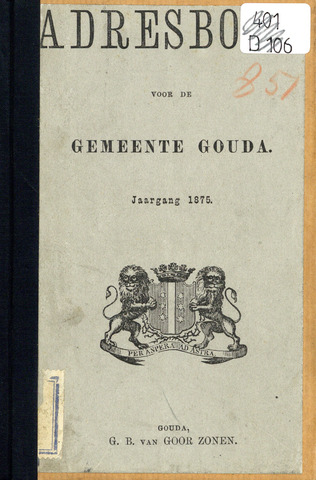 Adresboeken Gouda 1875-01-01