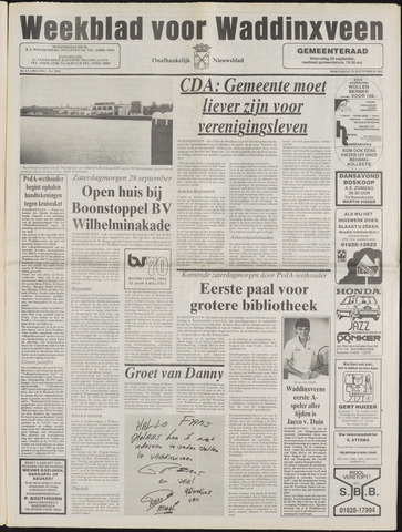 Weekblad voor Waddinxveen 1985-09-25
