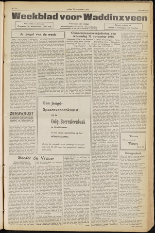 Weekblad voor Waddinxveen 1958-11-28