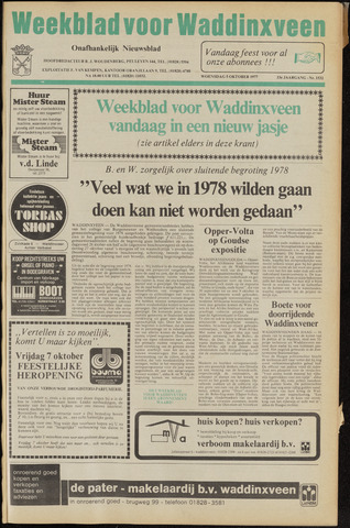 Weekblad voor Waddinxveen 1977-10-05