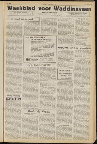 Weekblad voor Waddinxveen 1957-09-20