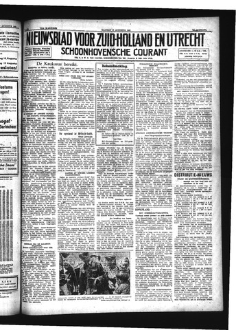 Schoonhovensche Courant 1942-08-10