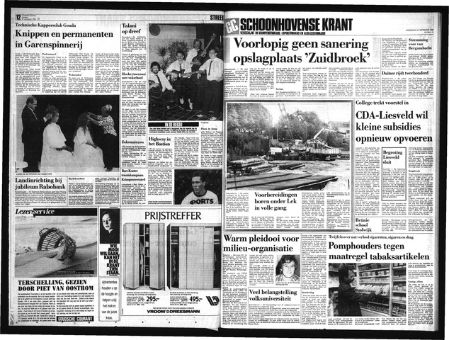 Schoonhovensche Courant 1988-09-21