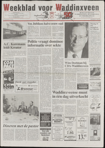 Weekblad voor Waddinxveen 1995-05-10