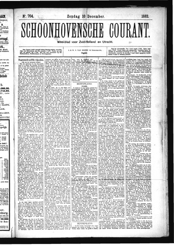 Schoonhovensche Courant 1882-12-10
