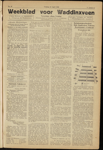 Weekblad voor Waddinxveen 1946-04-12