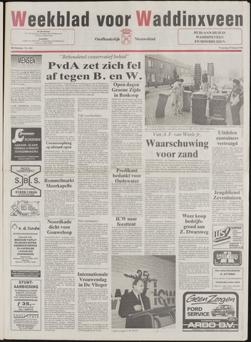 Weekblad voor Waddinxveen 1991-02-27