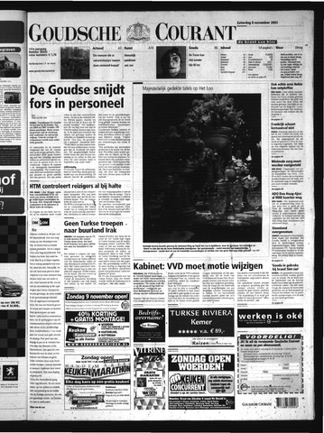 Goudsche Courant 2003-11-08