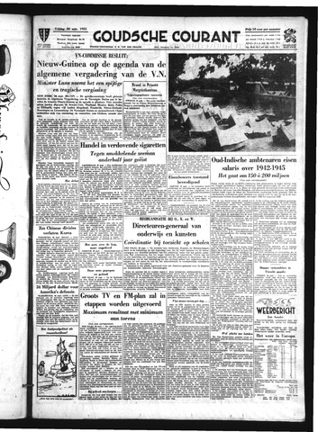 Goudsche Courant 1955-09-30