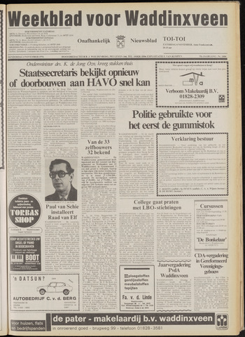 Weekblad voor Waddinxveen 1976-11-04