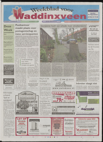 Weekblad voor Waddinxveen 2002-11-13