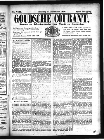 Goudsche Courant 1896-11-17
