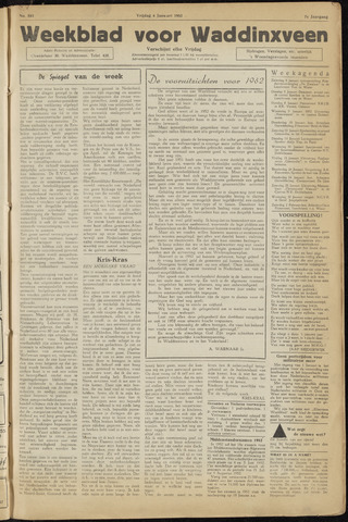Weekblad voor Waddinxveen 1952