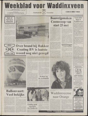 Weekblad voor Waddinxveen 1984-05-02