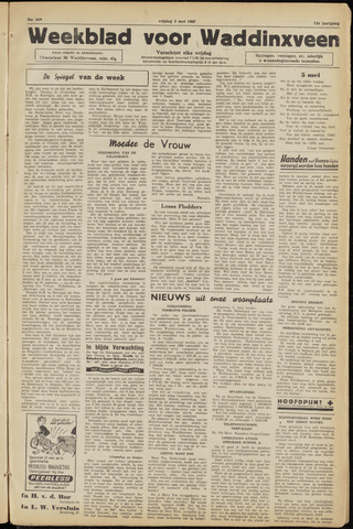 Weekblad voor Waddinxveen 1957-05-03