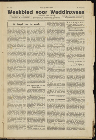 Weekblad voor Waddinxveen 1951-05-25