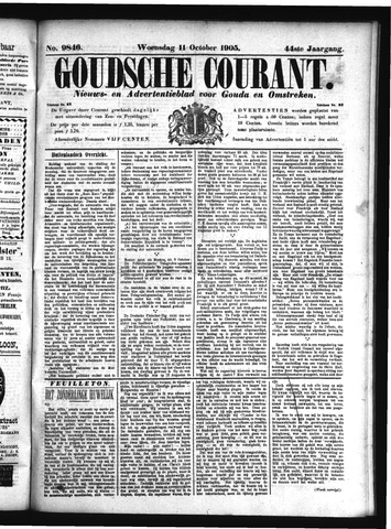 Goudsche Courant 1905-10-11