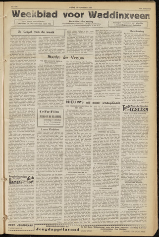Weekblad voor Waddinxveen 1957-09-13