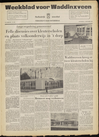 Weekblad voor Waddinxveen 1963-09-05