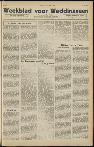 Weekblad voor Waddinxveen 1953-12-18