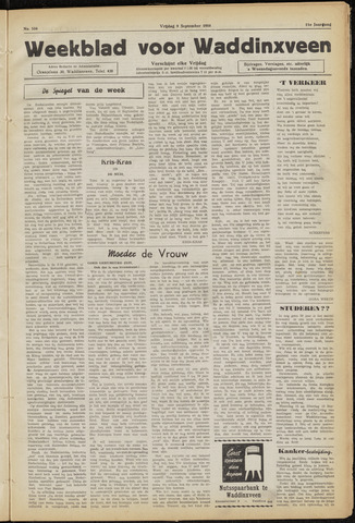 Weekblad voor Waddinxveen 1955-09-09