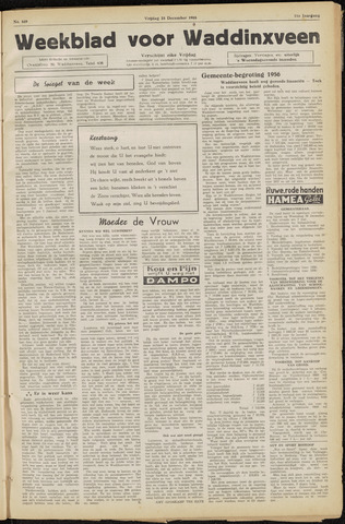 Weekblad voor Waddinxveen 1955-12-23