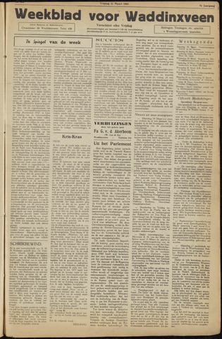 Weekblad voor Waddinxveen 1952-03-21