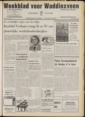 Weekblad voor Waddinxveen 1974-10-17
