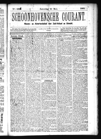 Schoonhovensche Courant 1902-05-24