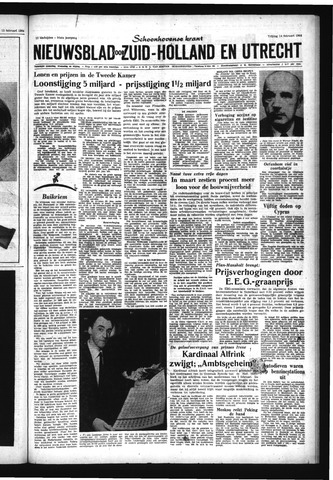 Schoonhovensche Courant 1964-02-14