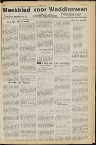Weekblad voor Waddinxveen 1956-04-20
