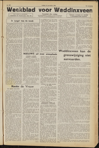 Weekblad voor Waddinxveen 1957-11-15