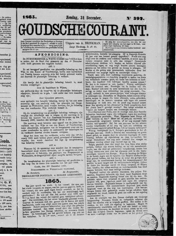 Goudsche Courant 1865-12-31