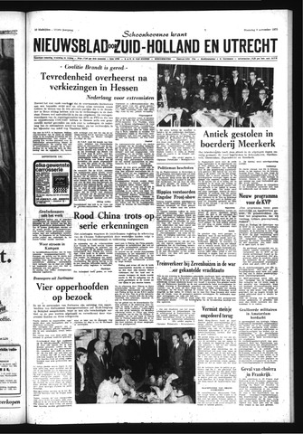 Schoonhovensche Courant 1970-11-09