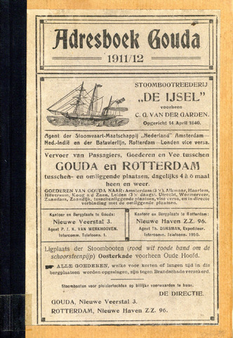 Adresboeken Gouda 1911