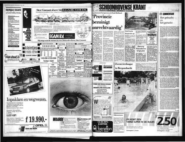 Schoonhovensche Courant 1988-06-24