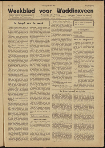 Weekblad voor Waddinxveen 1948-05-21