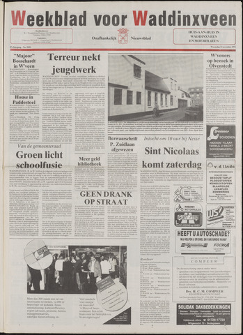 Weekblad voor Waddinxveen 1991-11-13